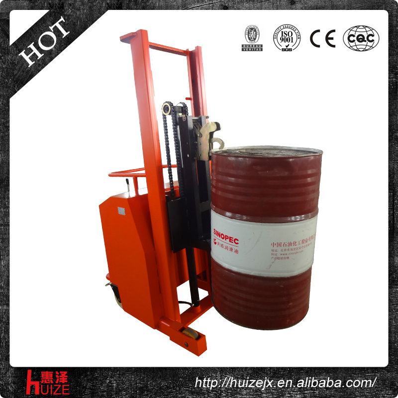 無底腿配重式半電動油桶車 無底腿配重式半電動油桶車