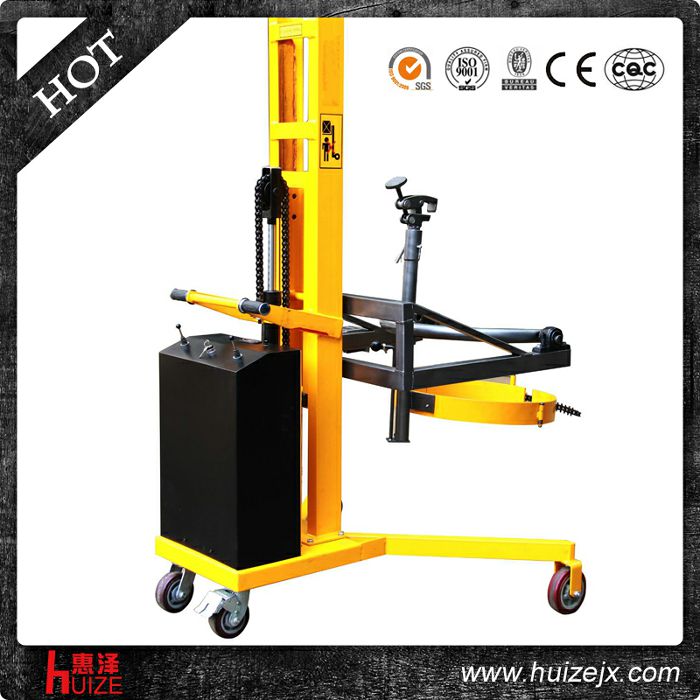 半電動油桶車（直角腿，夾鐵桶翻轉）2